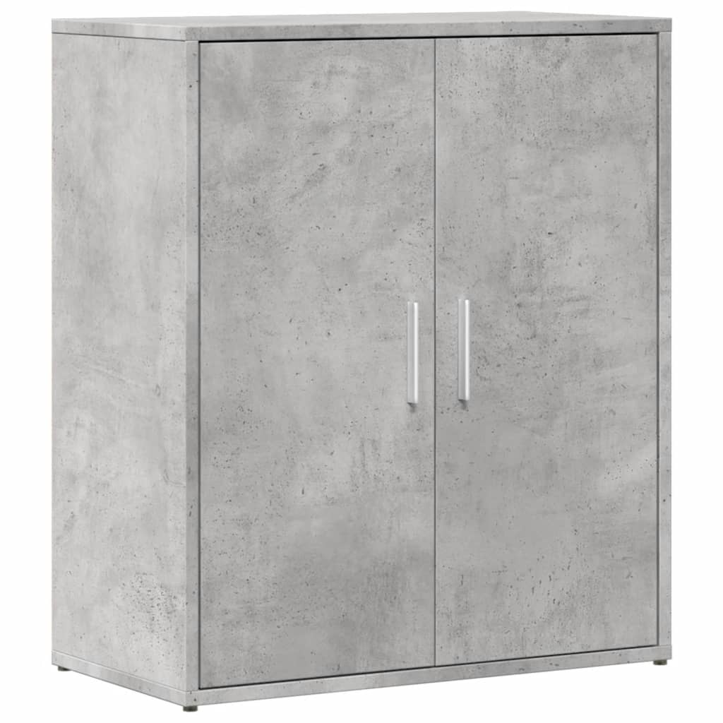 Sideboards 2 pcs Concrete Grey 60x31x70 cm Engineered Wood